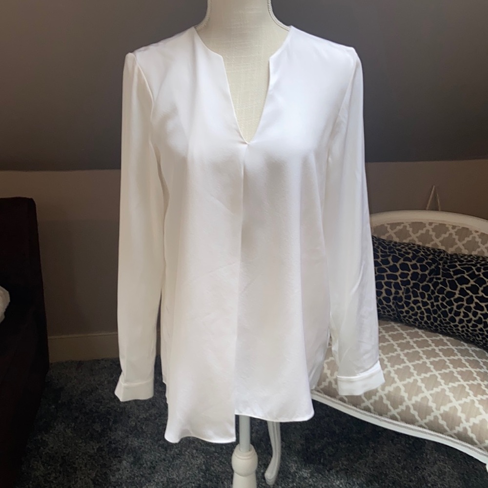 TIBI 100% Silk Blouse Size 4